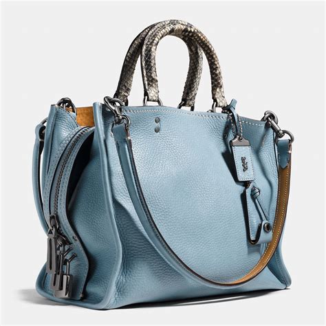 blue handbags for women